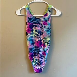 Colorful Tie-Dye Swimsuit​